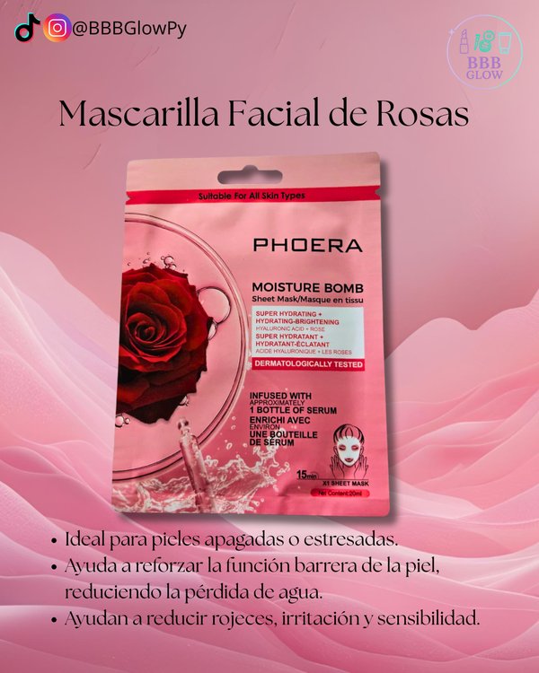 Mascarilla De Rosas