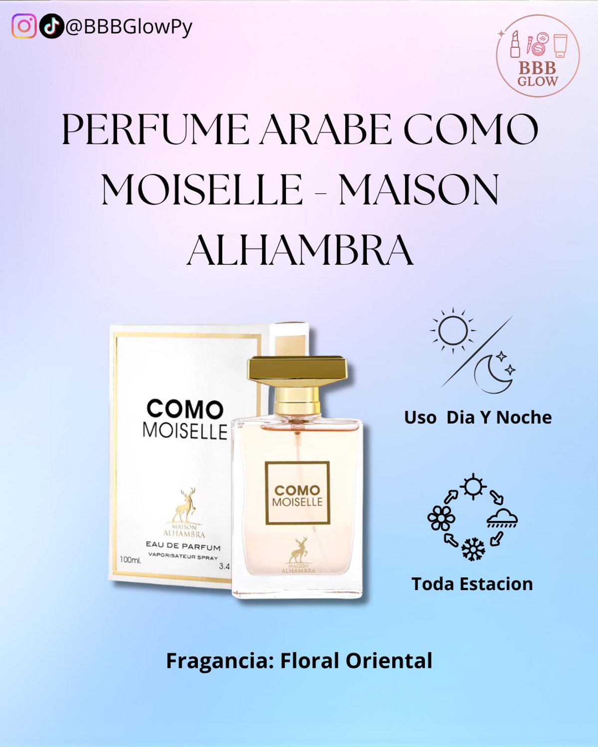 Perfume Arabe Como Moiselle 
