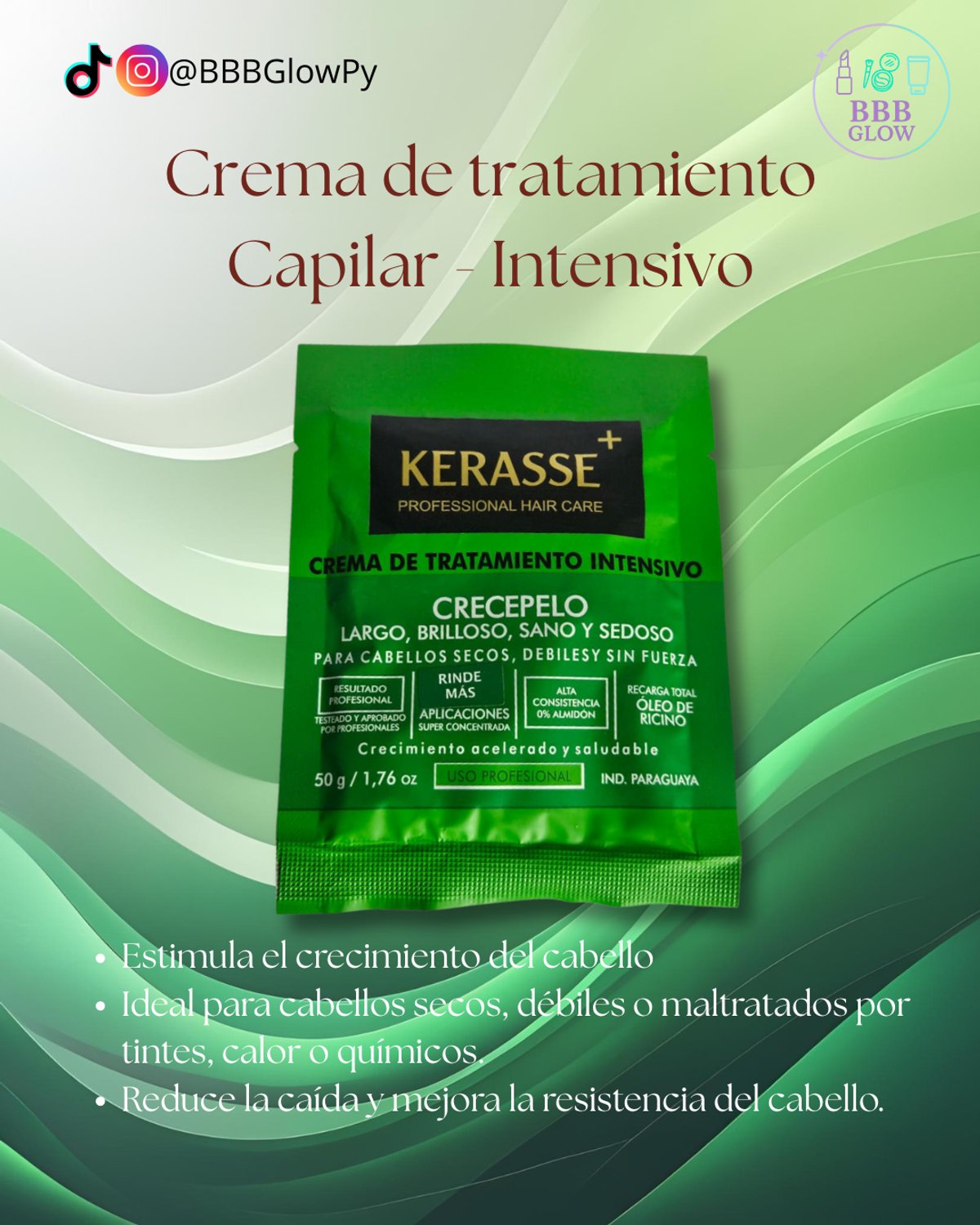 Crema de tratamiento Capilar - Crecepelo