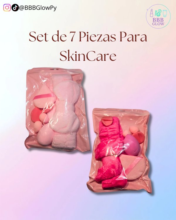 Kit De Vincha Con Esponjas 7 Un