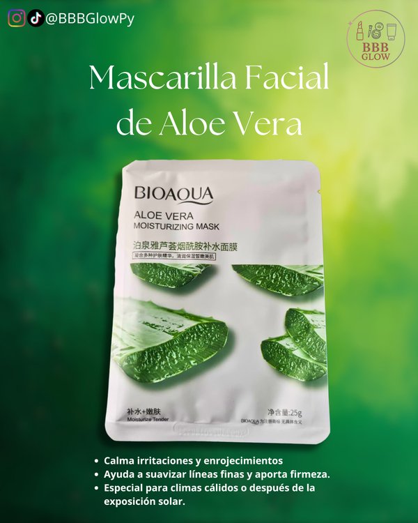 Mascarilla Facial Aloe Vera