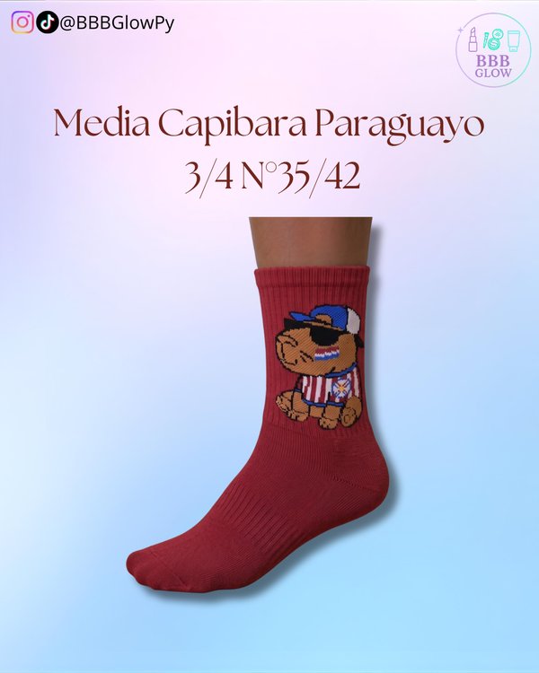 Media Capibara Paraguayo 3/4 N°35/42