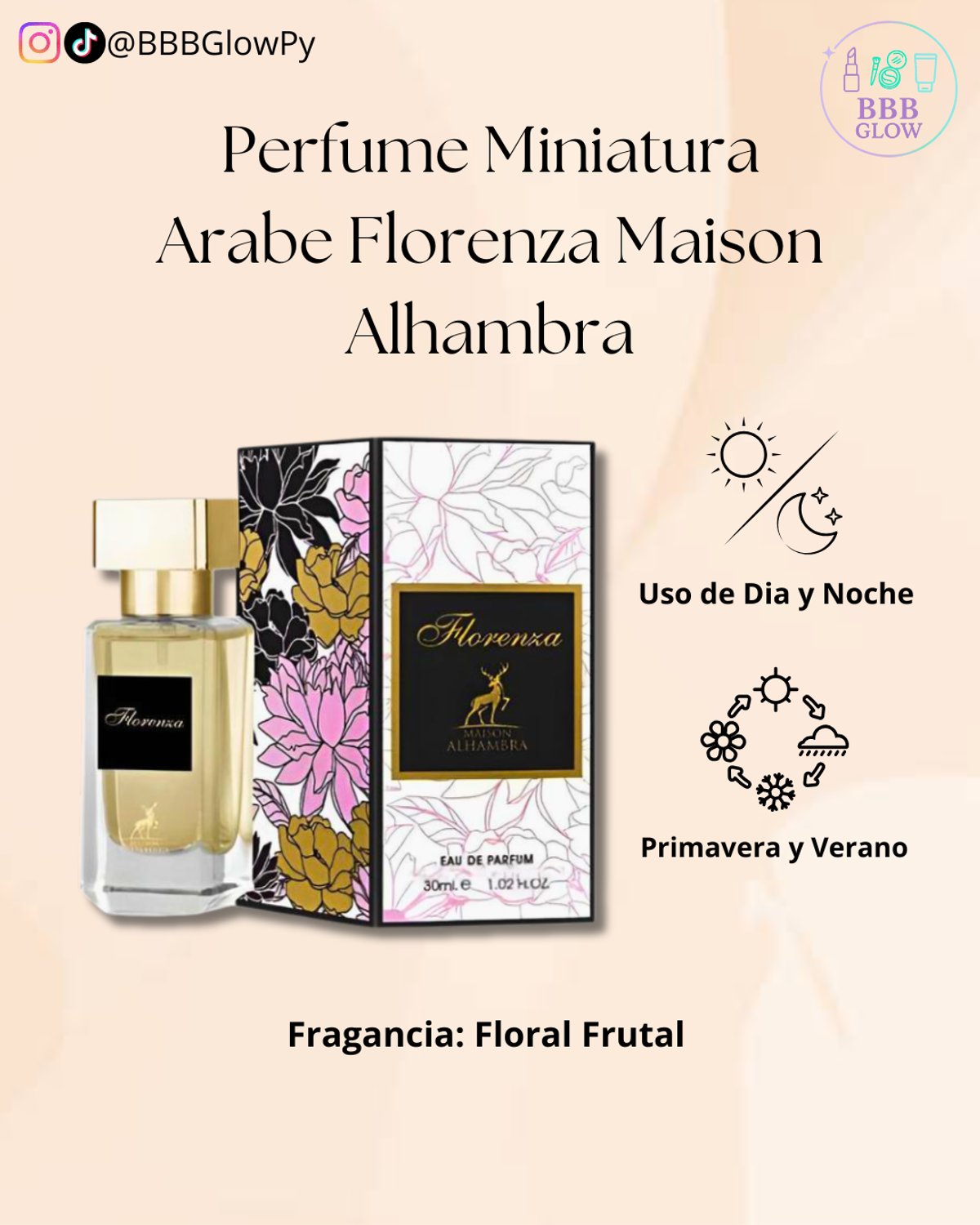 Perfume Miniatura Arabe Florenza Maison Alhambra