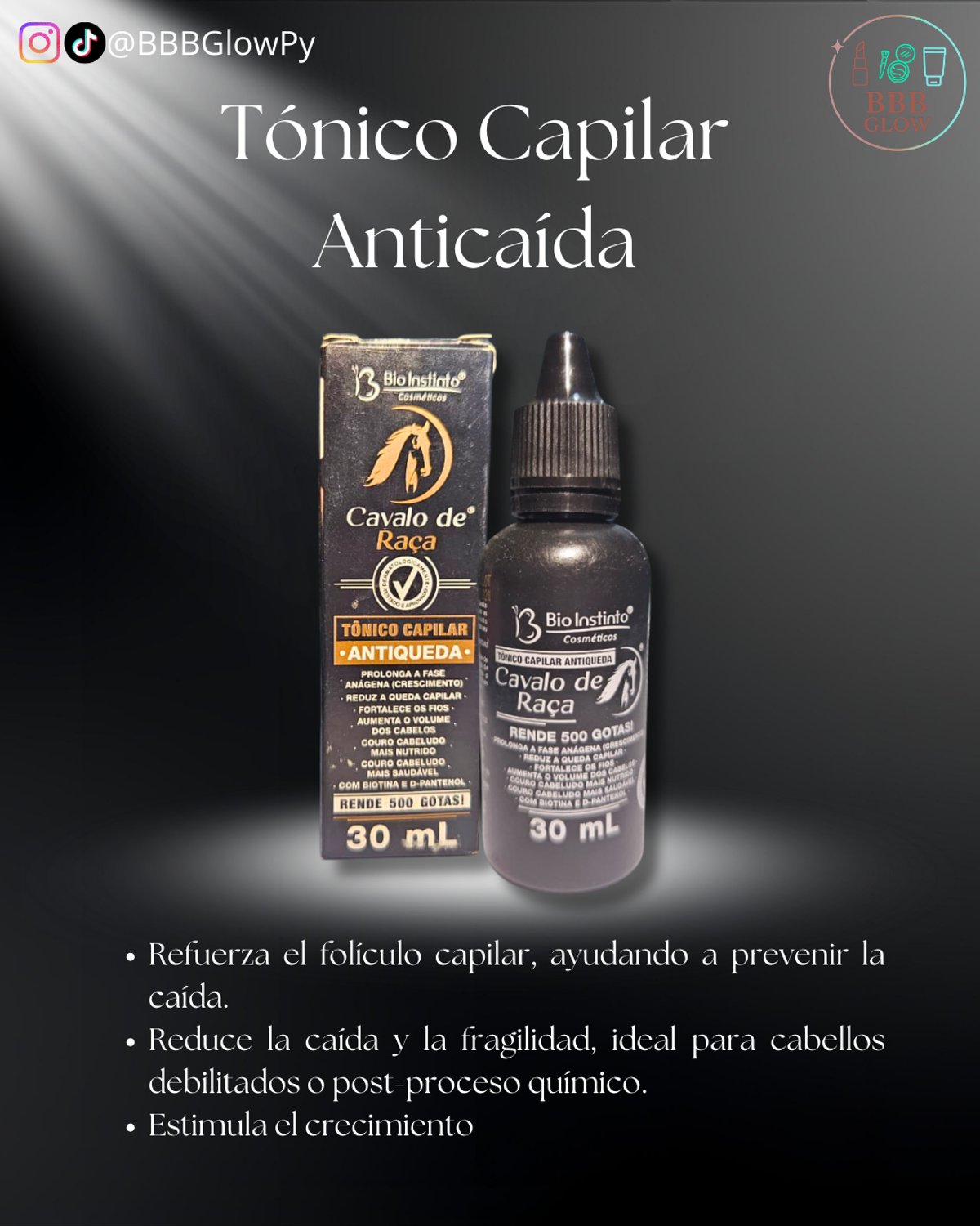 Tonico Capilar Caballo De Raza