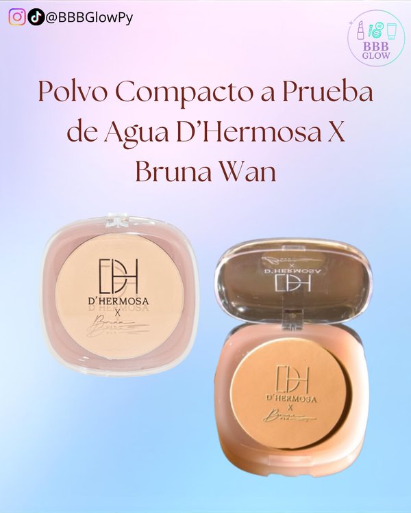 Polvo Compacto A Prueba De Agua Bruna Wan X D'Hermosa