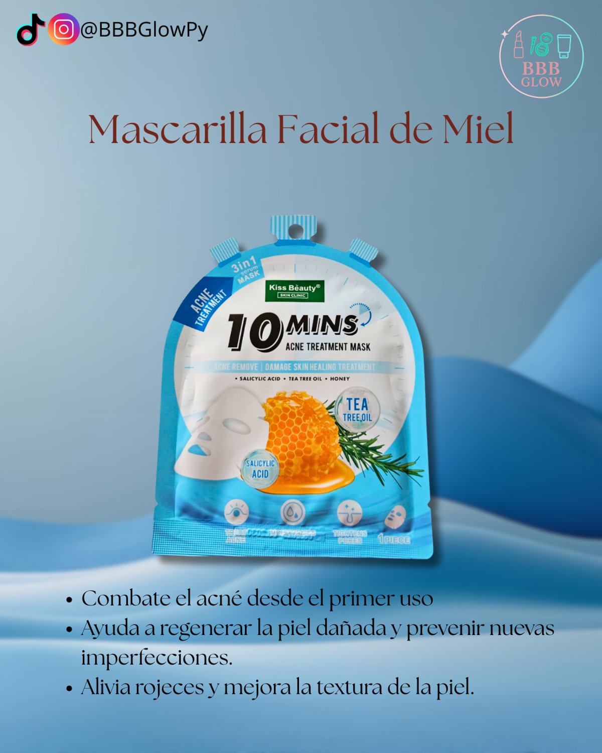 Mascarilla Facial De Miel