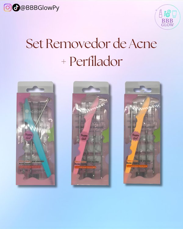 Kit Removedor De Acne 5 Piezas