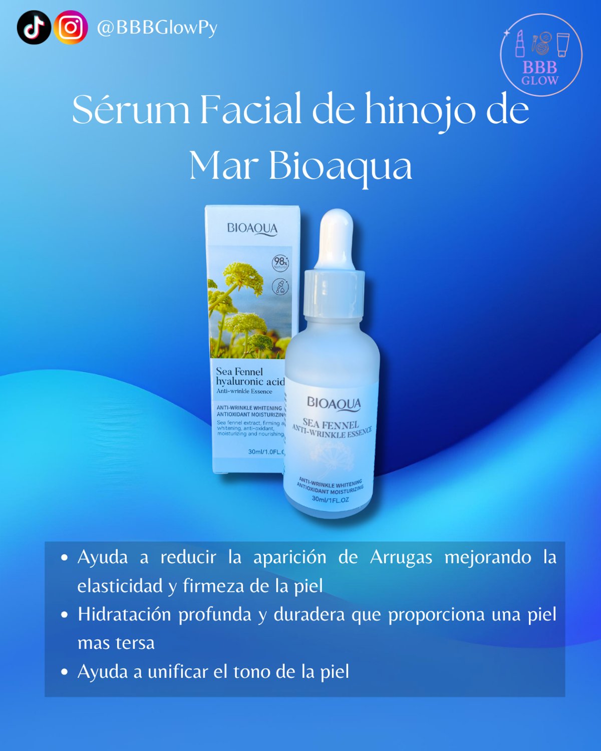 Serum Facial de Hinojo de Mar