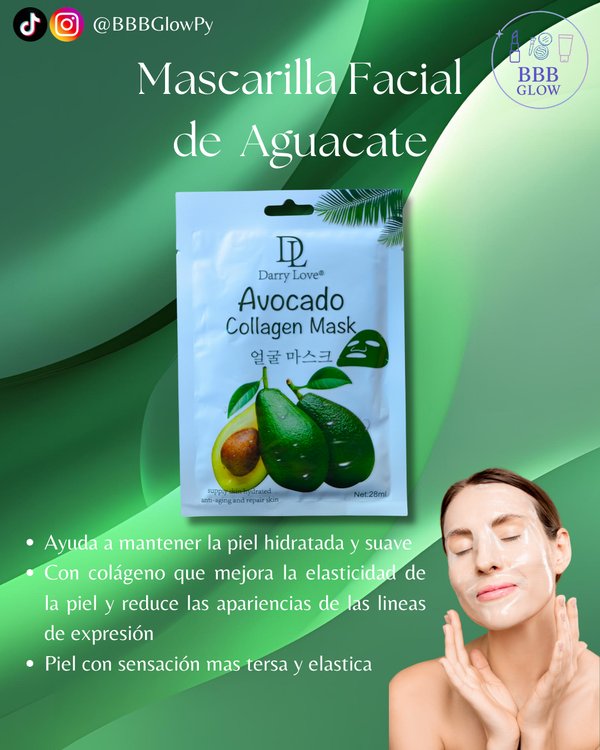 Mascarilla Facial de Aguacate