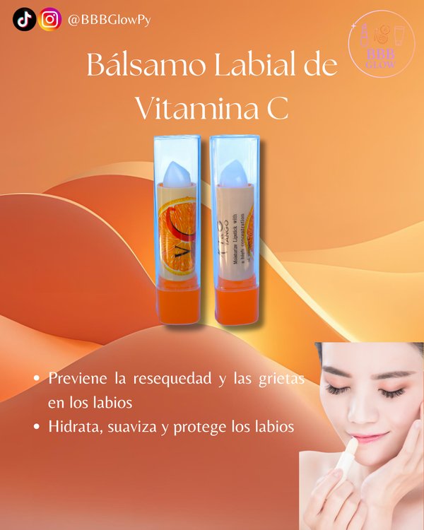 Balsamo Labial de Vitamina C