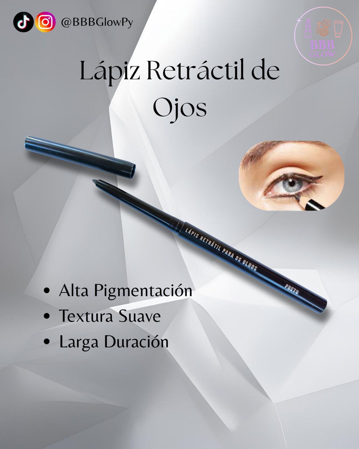 Lapiz Retractil de Ojos Ruby Rose