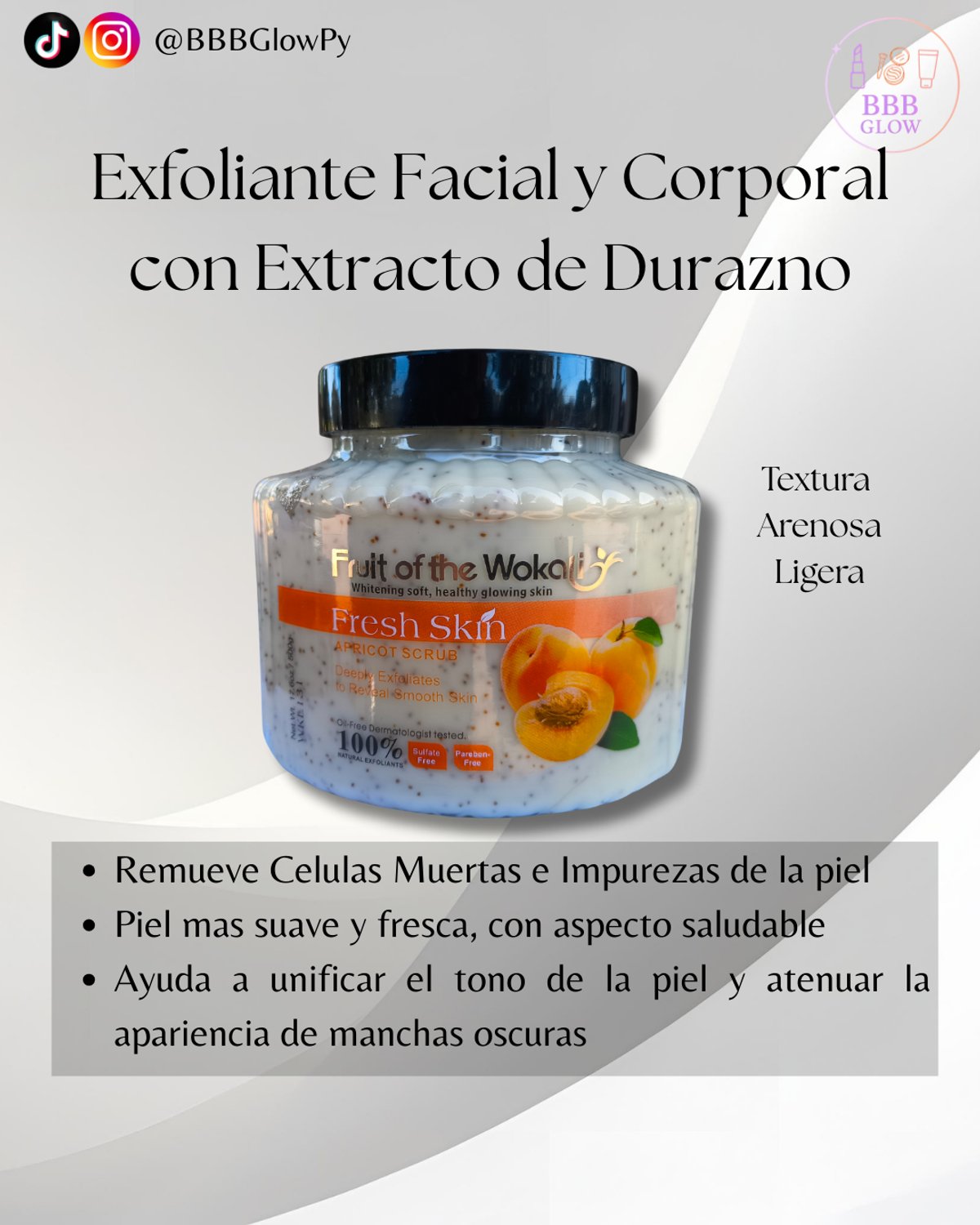 Exfoliante Facial y Corporal 500gr.