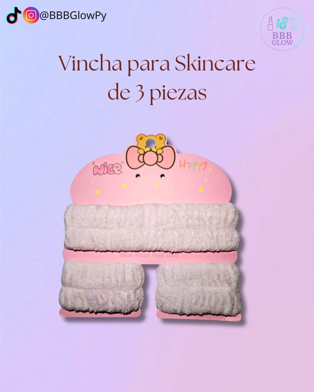 Set Vincha 3 Piezas