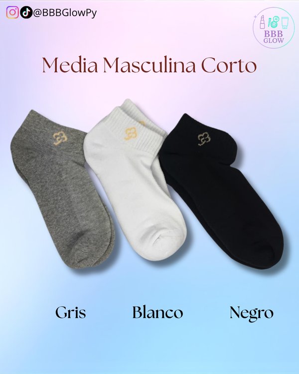 Media Masculina Corto - Mandyju