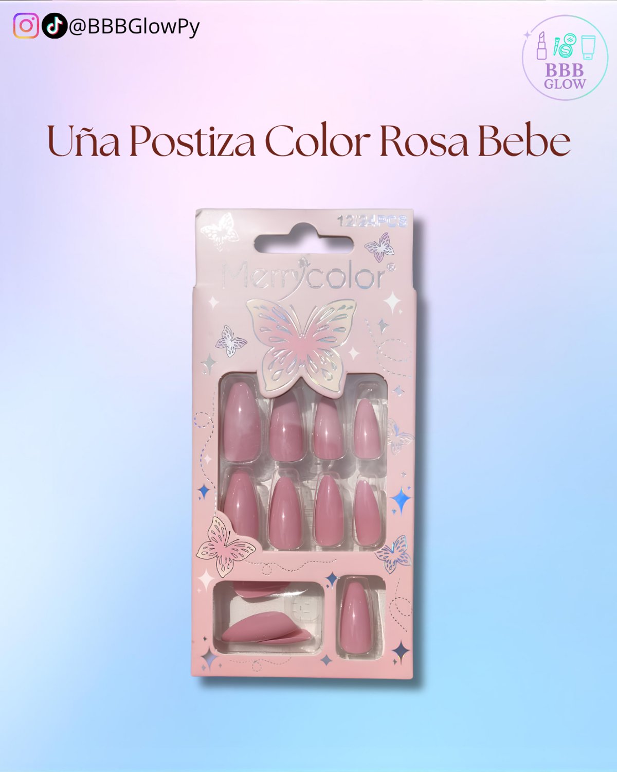 Uña Postiza - Merry Color - 2
