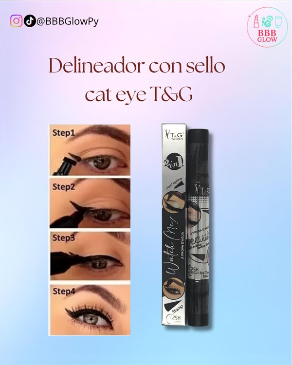 Delineador 2 En 1 Aprueba De Agua - T&G
