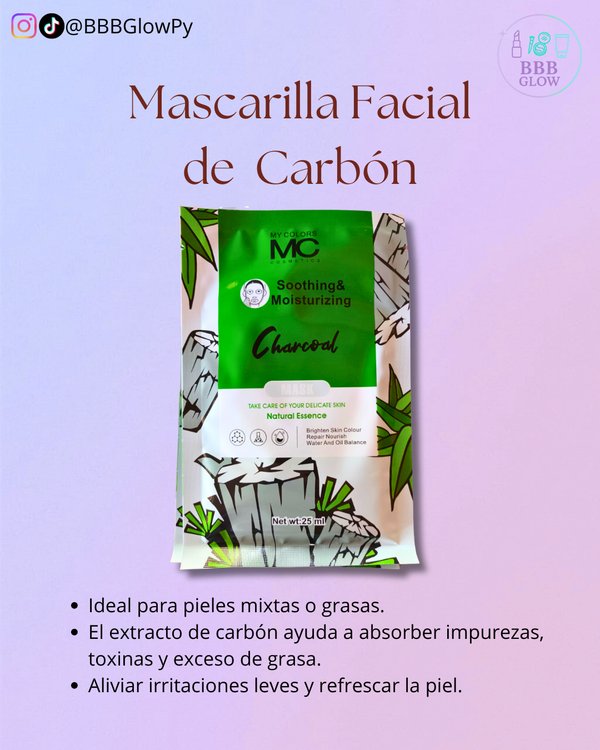 Mascarilla Facial De Carbon