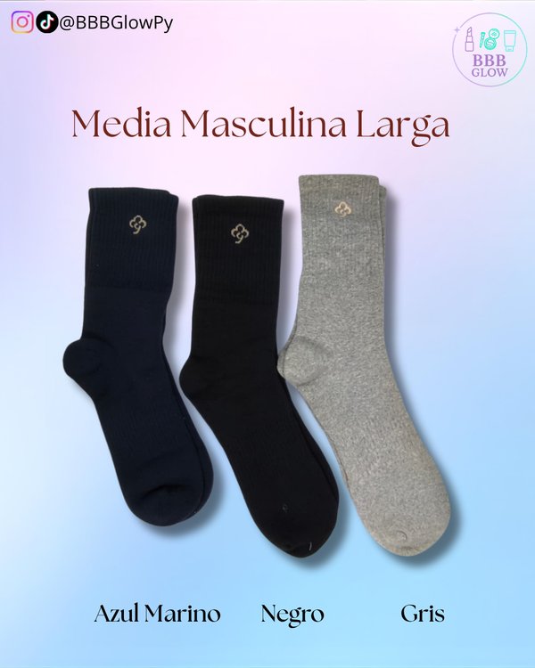 Media Masculina Larga - Mandyju