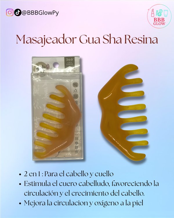 Piedra Masajeadora De Cuarzo Para Cuello Y Cabello 