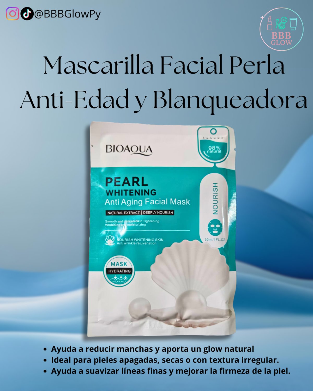 Mascarilla Facial Perla