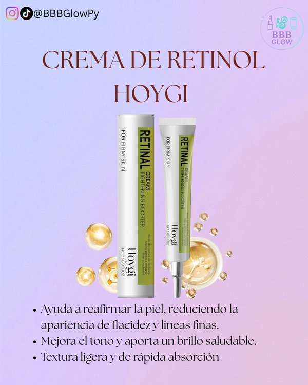 Crema de Retinol Hoygi