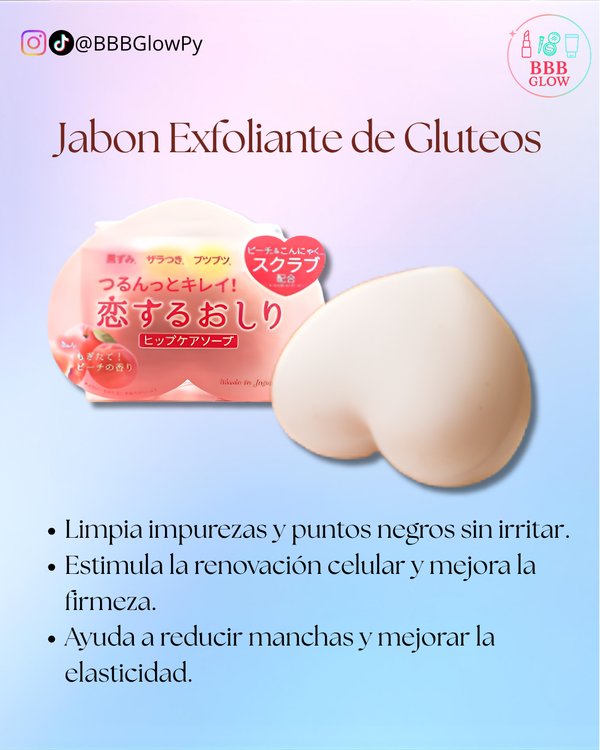 Jabon Exofliante Para Gluteos