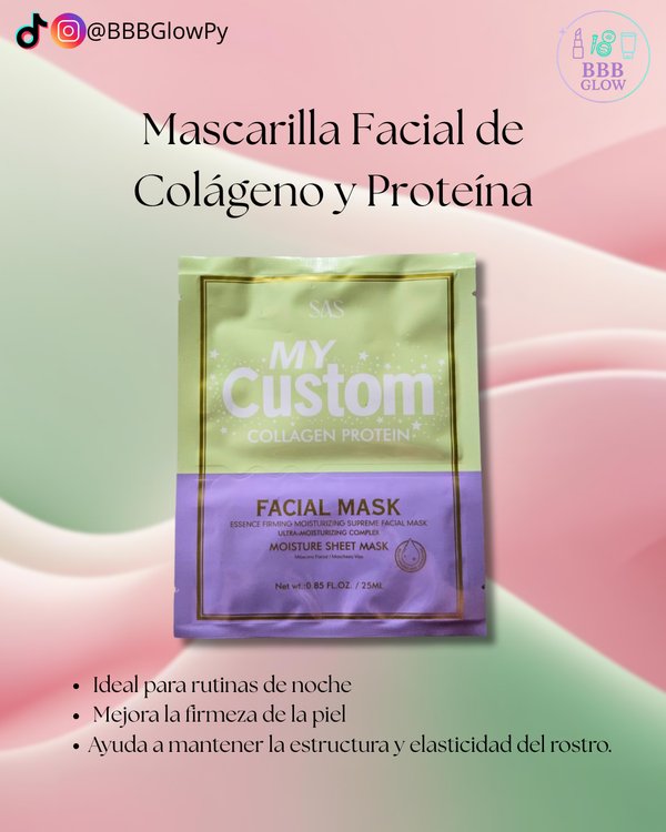 Mascarilla Facial Colageno Con Proteina