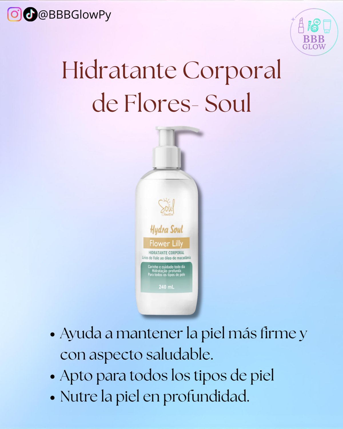 Hidratante Corporal Flower Lilly