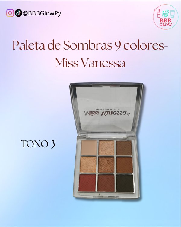 Paleta De Sombra De 9 Colores Imitacion DIOR