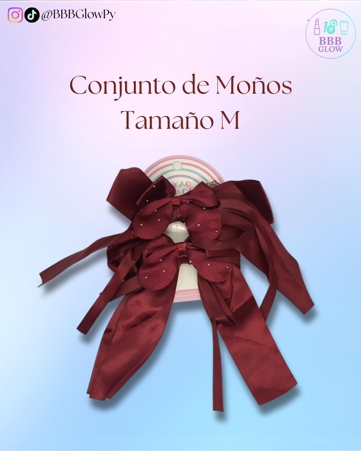 Moño Corto 2 Piezas - 2