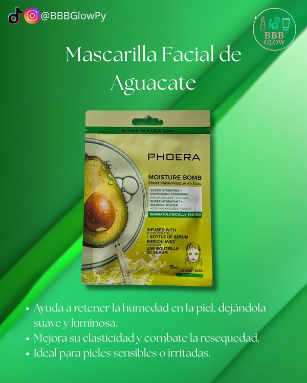 Mascarilla Facial De Aguacate