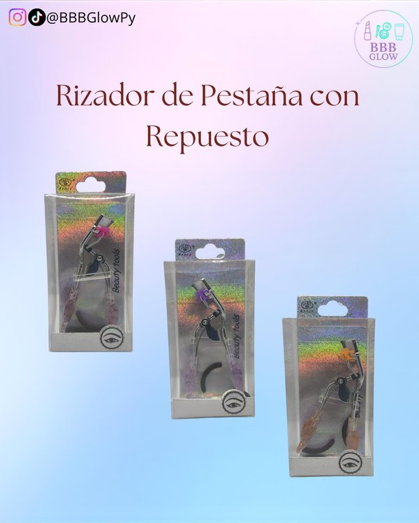 Arqueador De Pestaña Diseño Mariposa Con 2 Repuestos