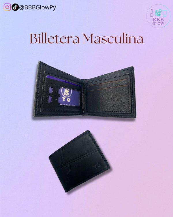 Billetera Masculina Negra