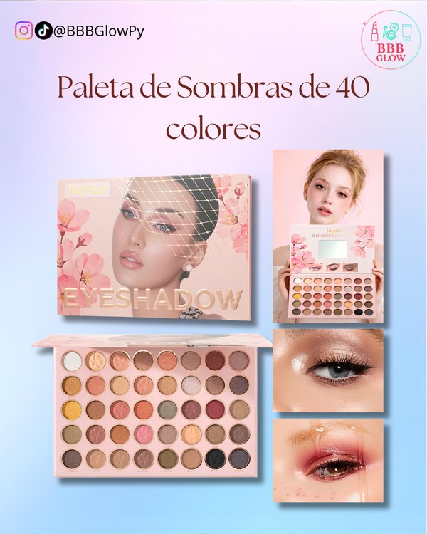 Paleta De Maquillaje Sombra 40 Colores