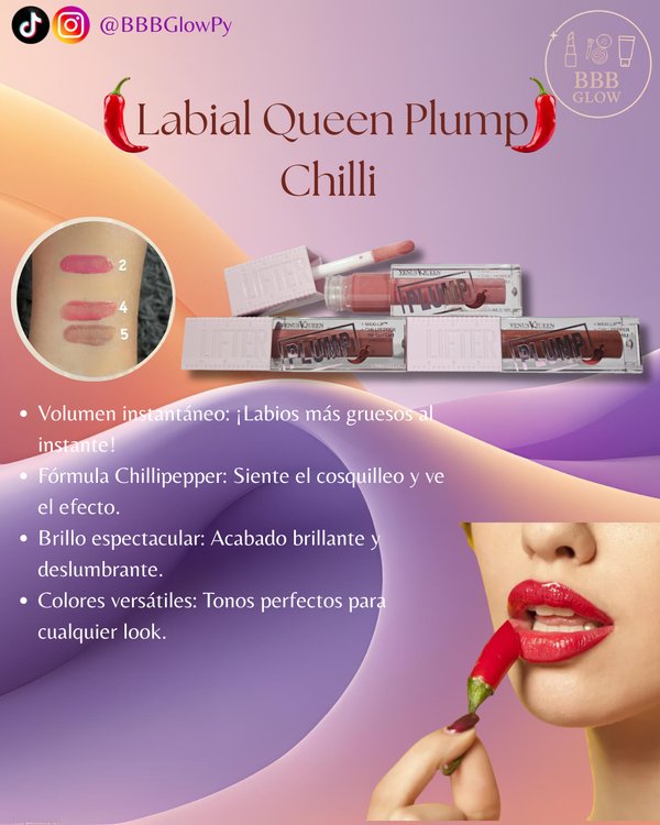 Labial Queen Plump Chilli Venus