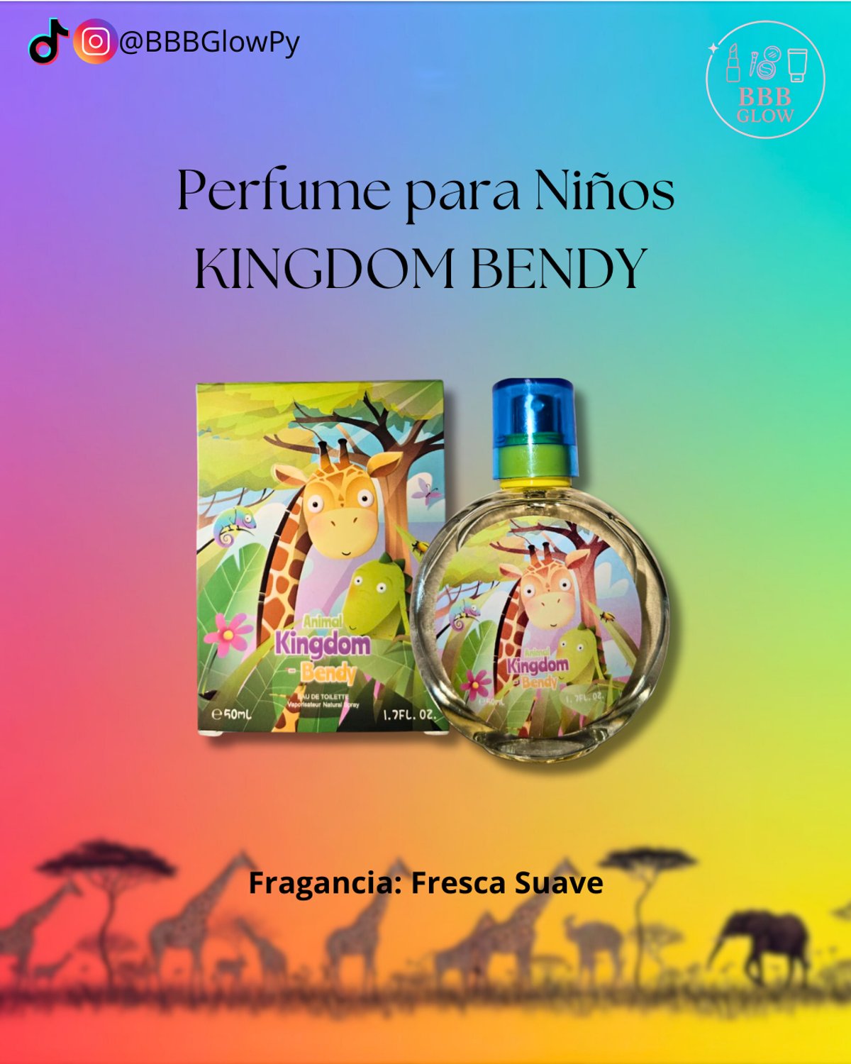 Perfume infantil Niño Girafa