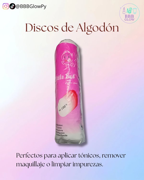 Algodon Facial Con 100Pcs