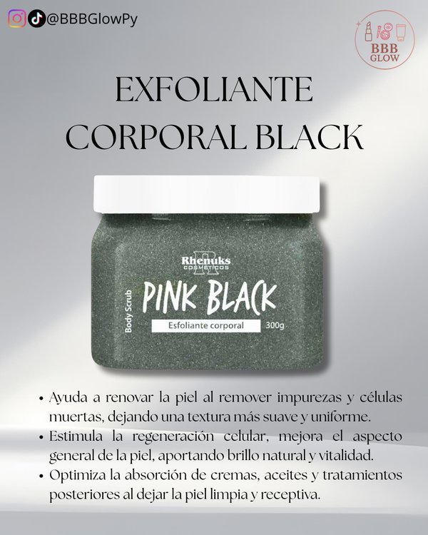 Exfoliante Corporal Black