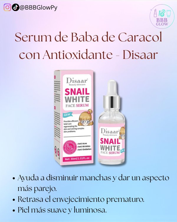 Serum De Colageno Con Baba De Caracol