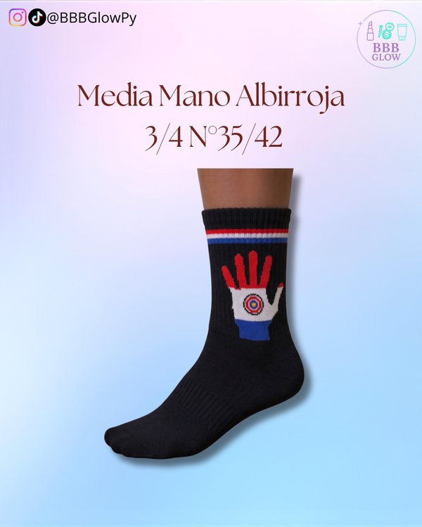 Media Mano Albirroja 3/4 N°35/42