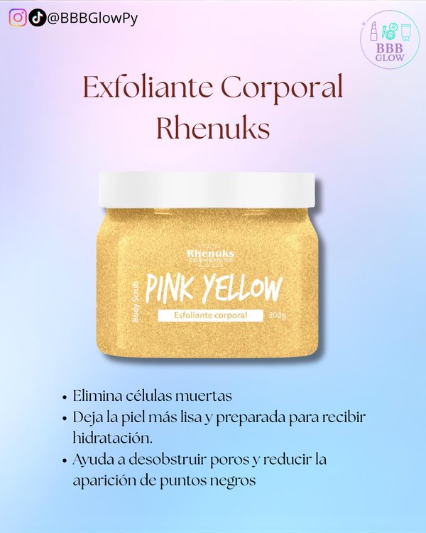 Exfoliante Corporal Pink Yellow