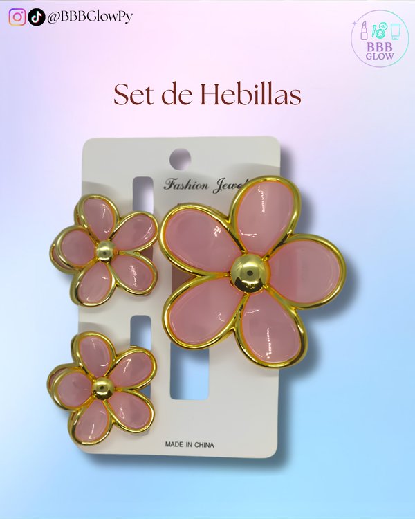Hebilla Con Flor