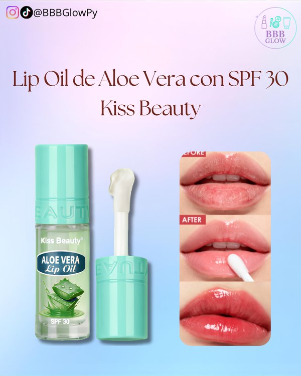 Lip Oil De Aloe Vera Con 30 Spf