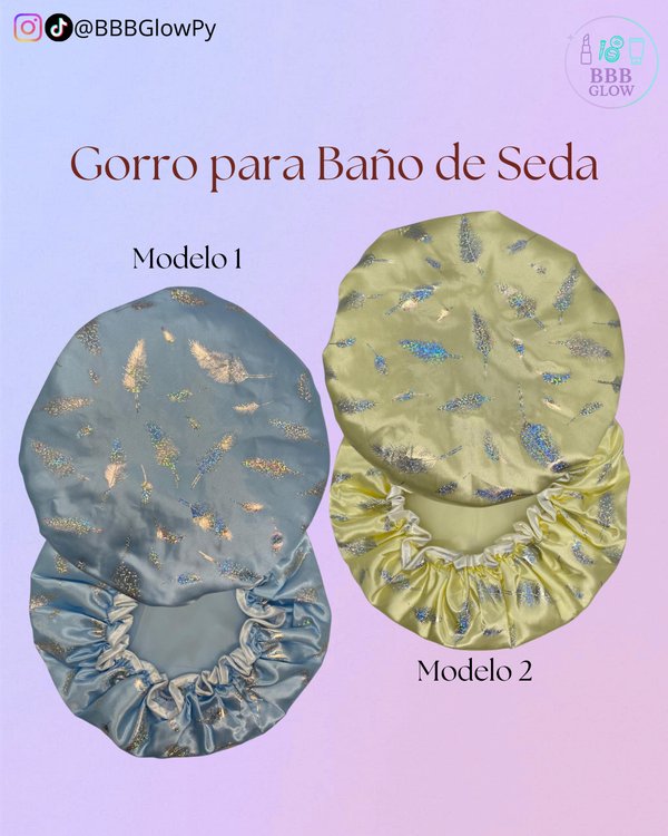 Gorro De Seda Para Baño