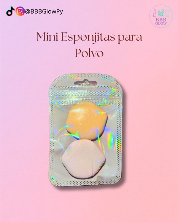 Mini Esponjitas para polvo