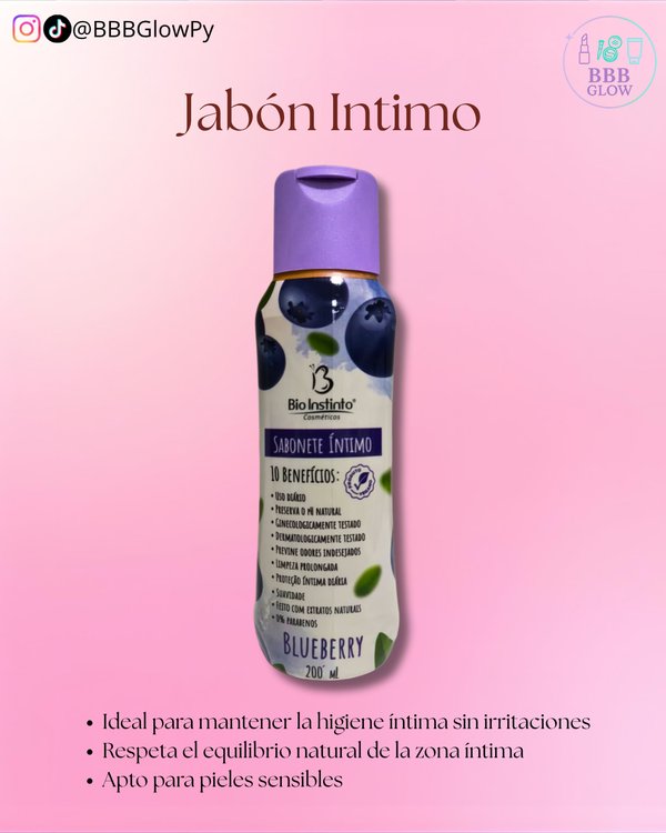 Jabon Intimo De Blueberry