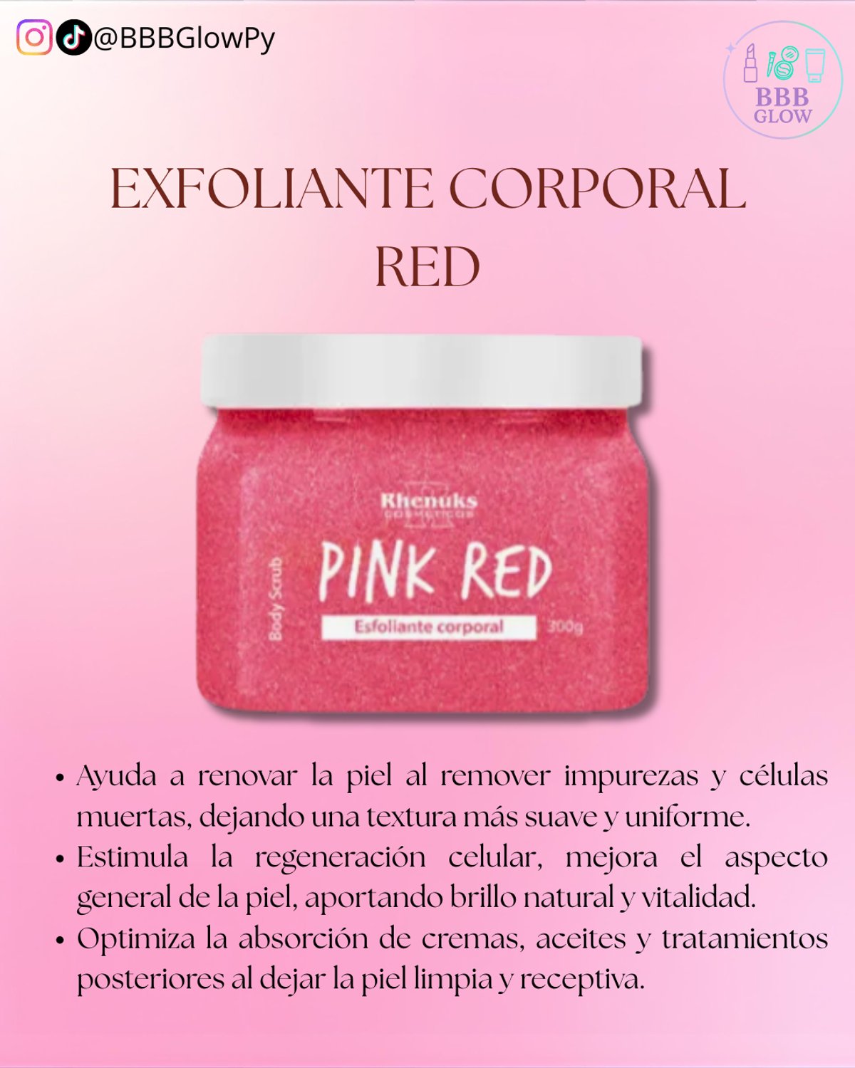 Exfoliante Corporal Red