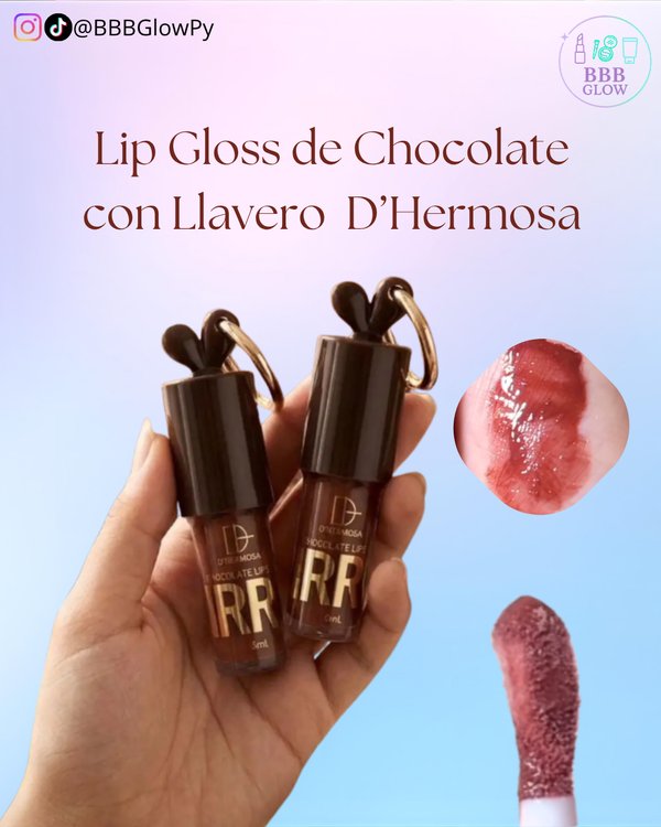 Lip Gloss Chocolate D'Hermosa