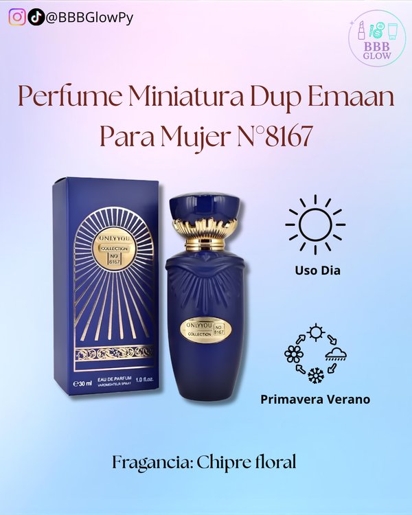 Perfume Miniatura Dup Emaan Para Mujer N°8167
