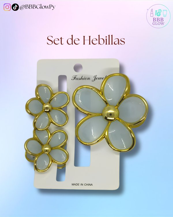Hebilla Con Flor